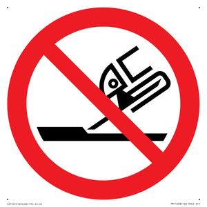 Prohibition: Do not use for face grinding